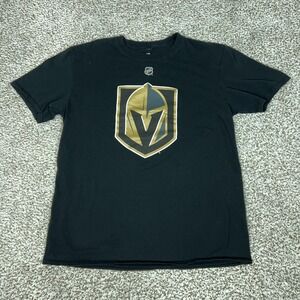 Vegas Golden Knights Shirt Large Black NHL Hockey Jack Eichel 9 Graphic Fan Tee